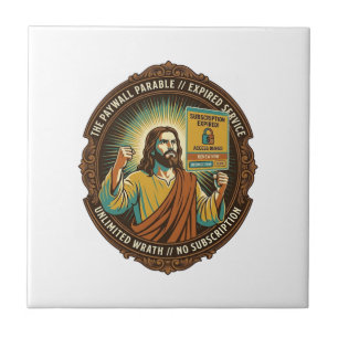 Jesus Abgelaufenes Software-Abonnement Paywall Tec Fliese