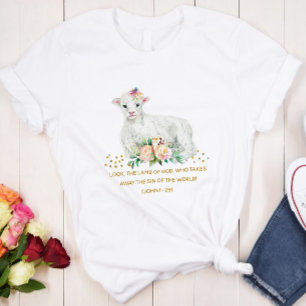 Jésus, Agneau de Dieu - T-shirt personnalisable