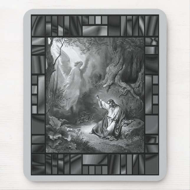Jesus Agony im Garten Religious Mousepad (Vorne)