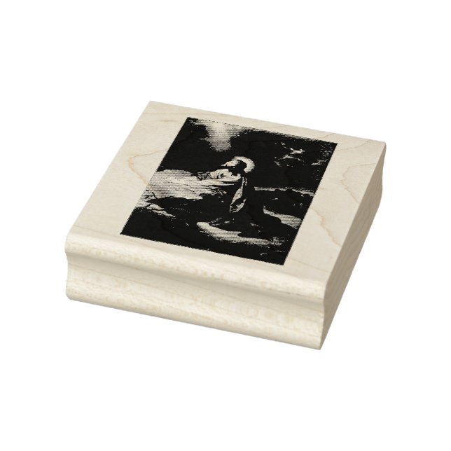 Jesus Agony im Garten von Gethsemane Gummistempel (Stempel)
