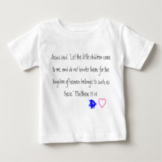 Jésus aime le T-shirt d'enfant en bas âge de