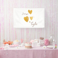 Jésus aime Nom Personnalisé Bannière Signer modern