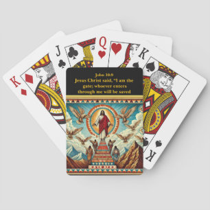Jesus am Himmelstor Spielkarten