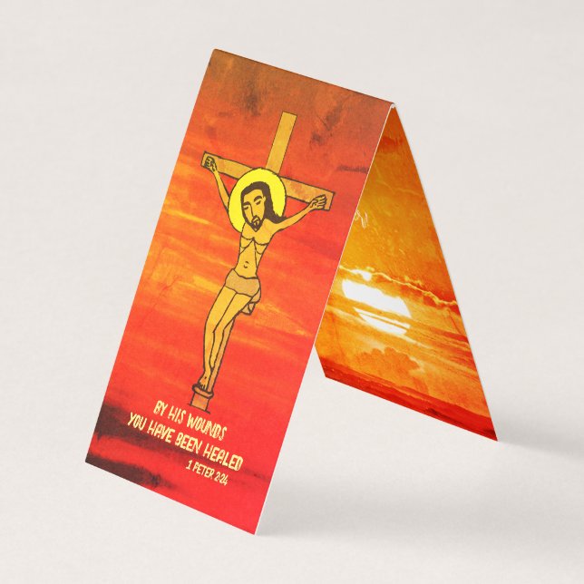 Jesus am Kreuz (Vorderseite)