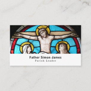 Jesus am Kreuz, Christentum, religiös Visitenkarte