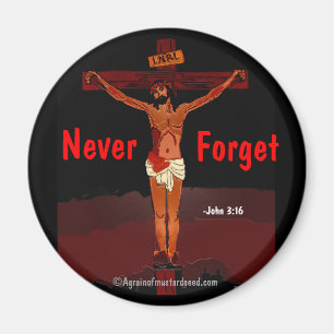 Jesus am Kreuz Magnet