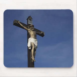 Jesus am Kreuz Mousepad