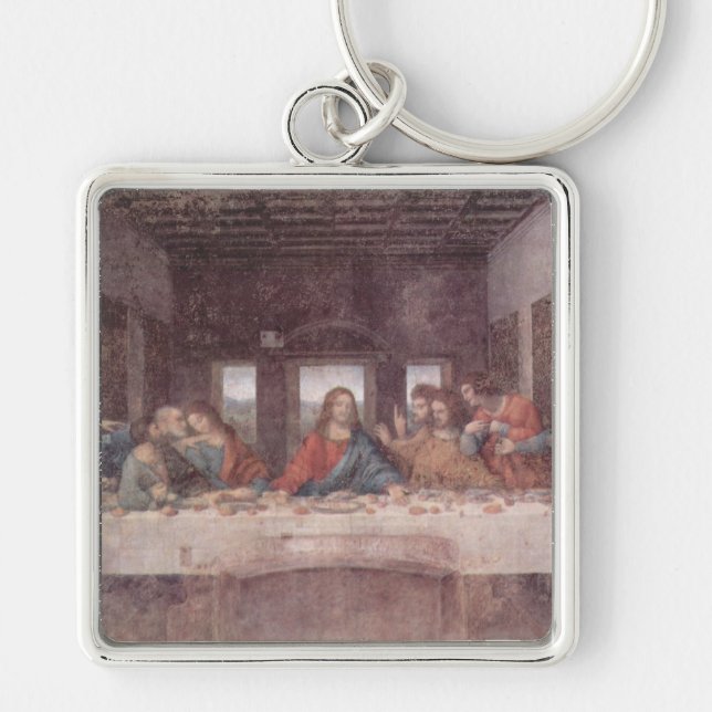 Jesus am letzten Abendmahl, Leonardo da Vinci Schlüsselanhänger (Vorne)