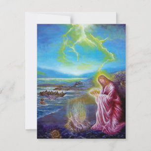 JESUS AM MEERESUFER ,Johannes 21 Einladung