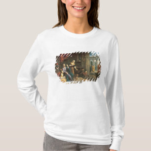 Jesus am Zuhause von Martha und von Mary T-Shirt