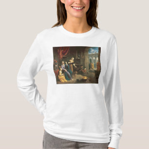 Jesus am Zuhause von Martha und von Mary T-Shirt