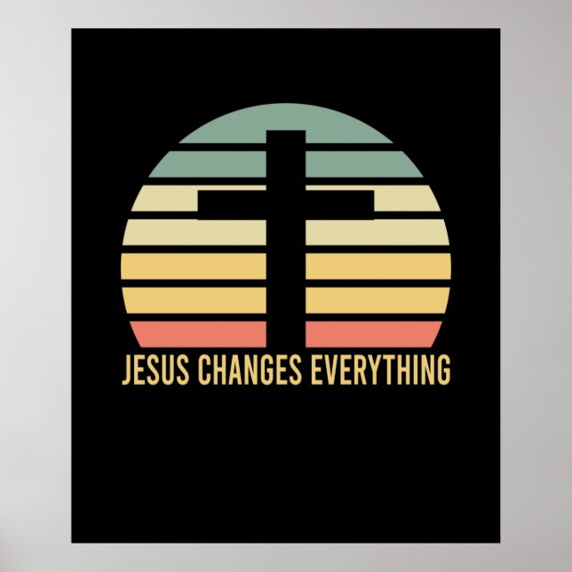 JESUS ÄNDERT ALLES POSTER (Vorne)