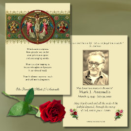 Jesus Angels Beileid Beerdigung Katholik Dankeskarte