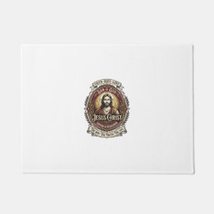 Jesus Antiquitäten Erbstück Grafik T-Shirt Christl Fußmatte