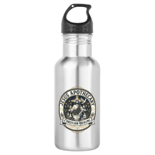 Jesus Apotheke Christliche Heilung Jesus Apotheke Edelstahlflasche