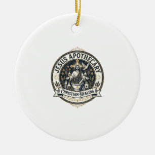 Jesus Apotheke Christliche Heilung Jesus Apotheke Keramik Ornament