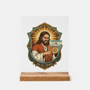 Jésus Appel Vidéo Accidentel Numéro Médias Sociaux