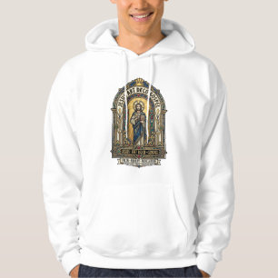 Jesus Art Deco Gospel Jesus Art Deco Christlicher Hoodie