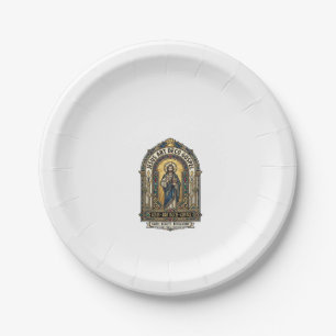 Jesus Art Deco Gospel Jesus Art Deco Christlicher  Pappteller