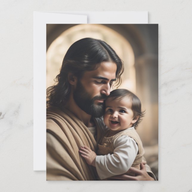 Jesus Art Einladung (Vorderseite)