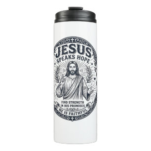 Jesus ASL gehörlose Gemeinschaft Einschluss-Shirt Thermosbecher