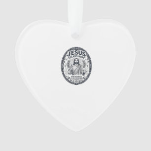 Jesus ASL gehörlose Gemeinschaft Inklusion Shirt C Ornament