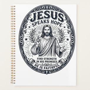 Jesus ASL Gehörlosengemeinschaft Inklusions-Shirt Planer
