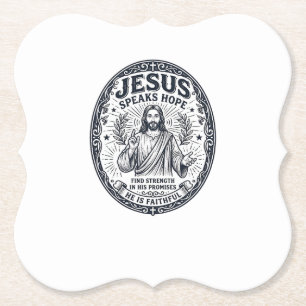 Jesus ASL Gehörlosengemeinschaft Inklusions-Shirt  Untersetzer