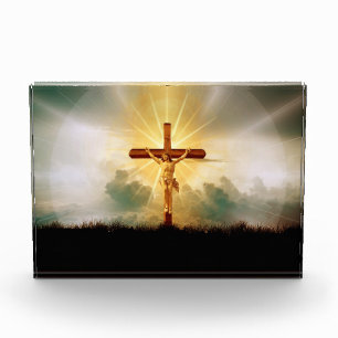 JESUS AUF DEM KREUZ FOTOBLOCK