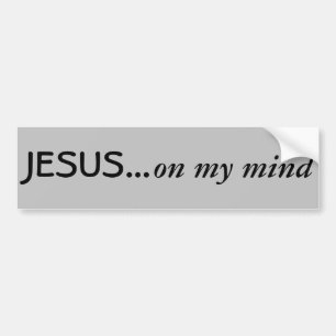 JESUS auf meinem Kopf Bibel Zitat anpassen Autoaufkleber