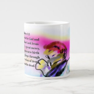 Jesus auferstand Jumbo-Tasse
