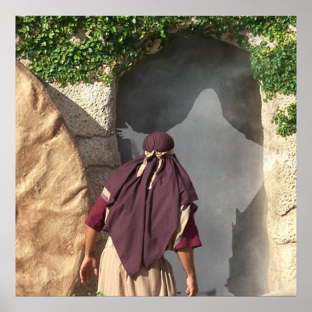 Jesus Auferstehung aus dem Tomb-Ostern-Poster Kuns Poster (Vorne)
