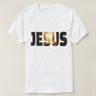 Jesus-Auferstehungskreuz Christliches Design T-Shirt