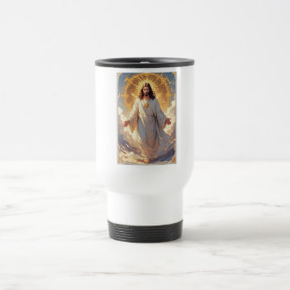 Jesus-Aufstiegs-Reise-Tasse für Christen Reisebecher