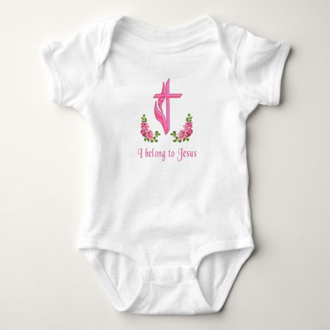 Jesus Baby Strampler (Vorderseite)
