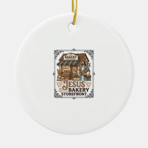 Jesus Bäckerei Schaufenster Jesus Bäckerei Schaufe Keramik Ornament