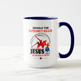 Jesus: Baphomet Killer Tasse