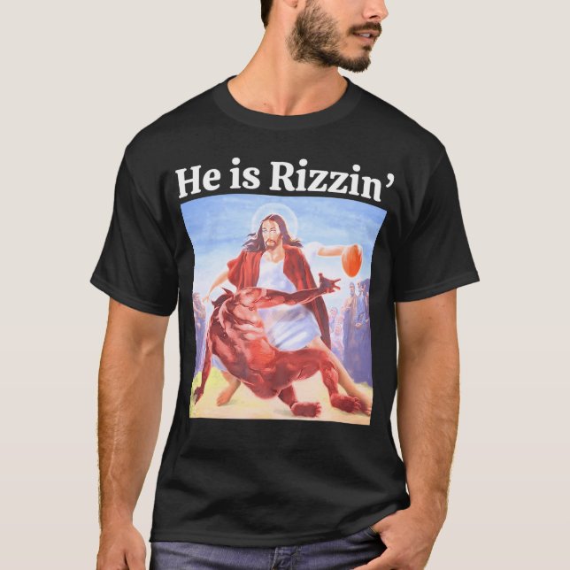 Jesus Basketball Christlich T-Shirt (Vorderseite)