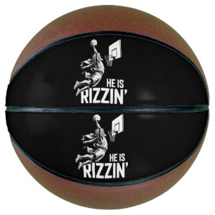Jesus Basketball Er ist Rizzin lustig Christlich