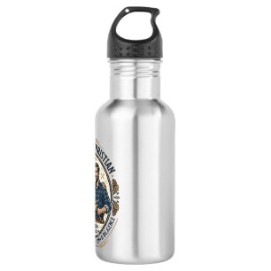 Jesus Bauhandwerk Shirt Christliches Grafik_ Edelstahlflasche