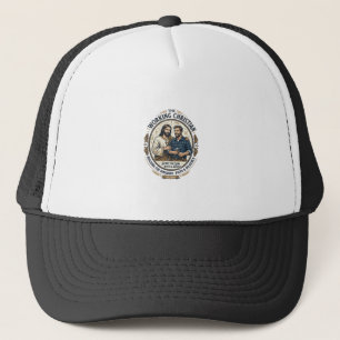 Jesus-Bauhandwerk-Shirt Christliches Grafik_ Truckerkappe