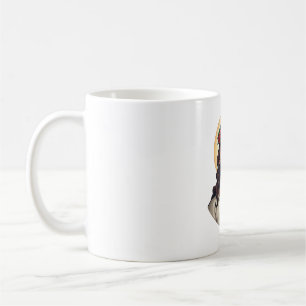 Jesus bekrönte Rose Vintage-Stich-Shirt 2 Kaffeetasse