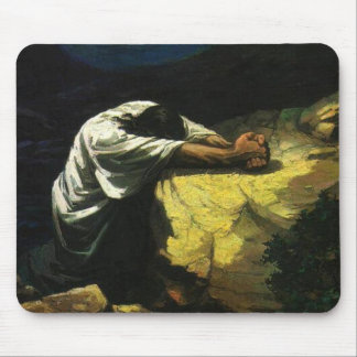 Jesus-Beten Mousepad