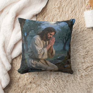 Jesus betet kissen