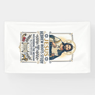 Jesus Bibel Sprachen Hebräisch Griechisch Nerd-Shi Banner