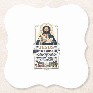 Jesus Bibel Sprachen Hebräisch Griechisch Nerd-Shi Untersetzer