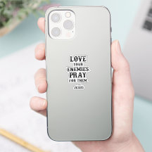 Jesus Bible Verse: Liebe Deine Feinde beten für si