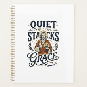 Jesus-Bibliothekar Grafik-T-Shirt Christliche Kuns Planer