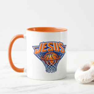 JESUS - Blau und Orange Tasse