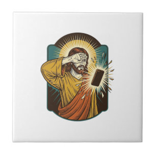 Jesus blendet die maximale Helligkeit des Telefons Fliese